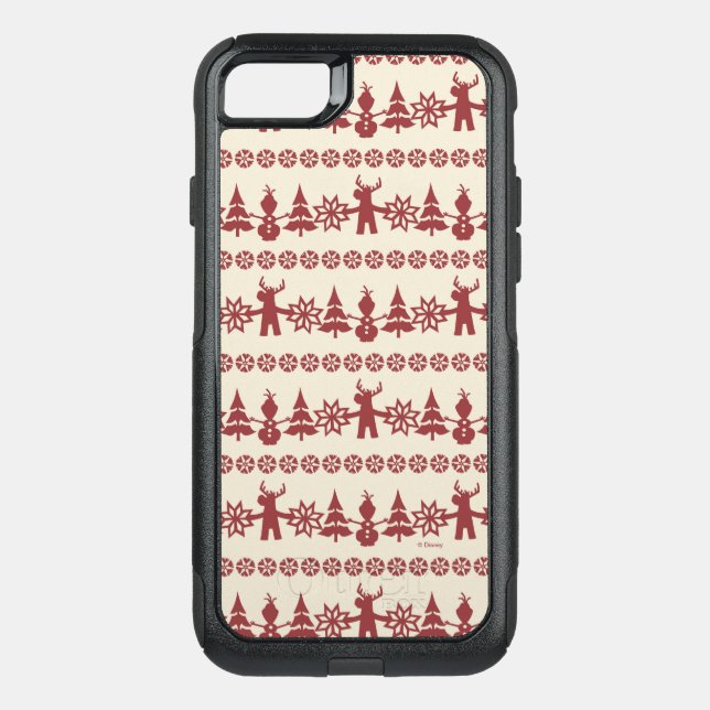 Frozen | Winter Wishes Pattern Otterbox iPhone Case (Back)