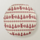 Frozen | Winter Wishes Pattern Round Pillow