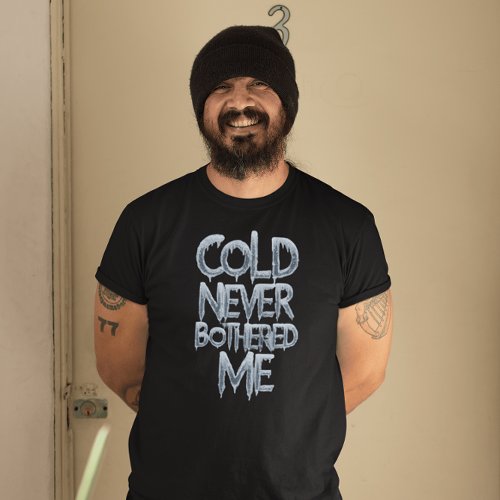 Frozen Words A Winters Message T_Shirt