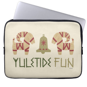 Frozen Yuletide Fun Laptop Sleeve