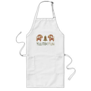 Frozen Yuletide Fun Long Apron