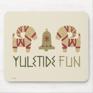 Frozen Yuletide Fun Mouse Pad