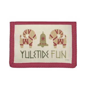 Frozen Yuletide Fun Tri-fold Wallet