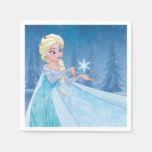 Frozen's Elsa | Let it Go! Napkins (Front)