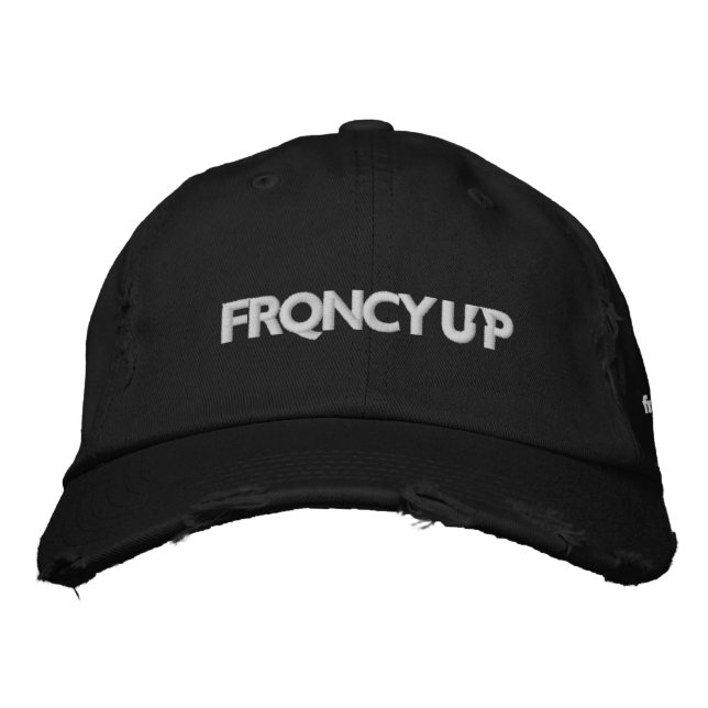 FRQNCY UP Black Hat (Front)