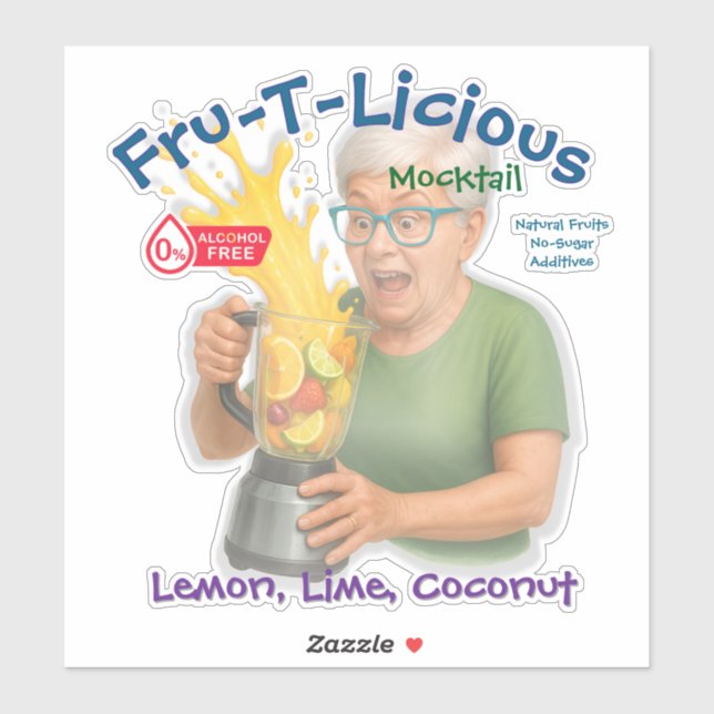 Fru-T-Licious Sticker (Sheet)