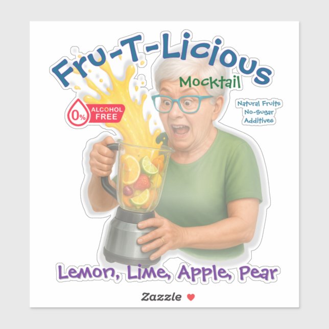 Fru-T-Licious Sticker (Sheet)