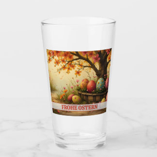 Frühlingsblütenzauber mit Ostereierpracht Glass