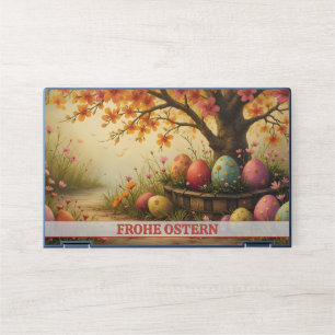 Frühlingsblütenzauber mit Ostereierpracht HP Laptop Skin