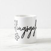 Frühlingsgefühle, German Word, Spring Fever Coffee Mug (Center)