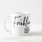 Frühlingsgefühle, German Word, Spring Fever Coffee Mug (Left)