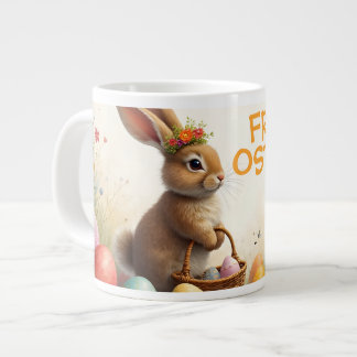 Frühlingsgrüß vom Osterhasen Giant Coffee Mug