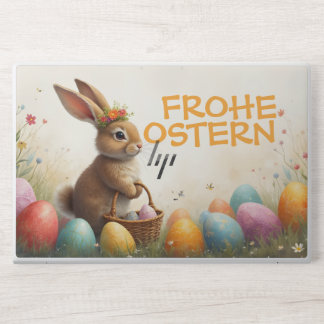 Frühlingsgrüß vom Osterhasen HP Laptop Skin