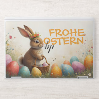 Frühlingsgrüß vom Osterhasen HP Laptop Skin