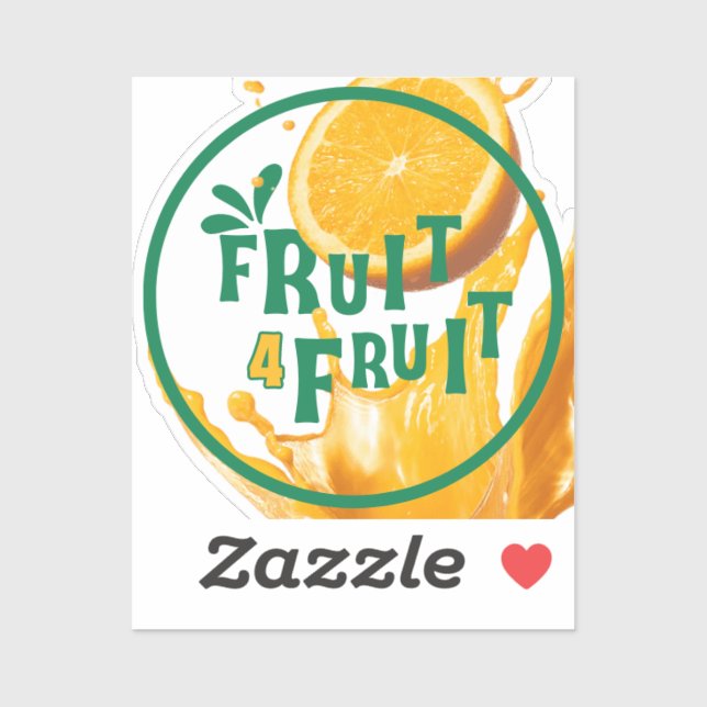 Fruit 4 Fruit Sticker (Sheet)