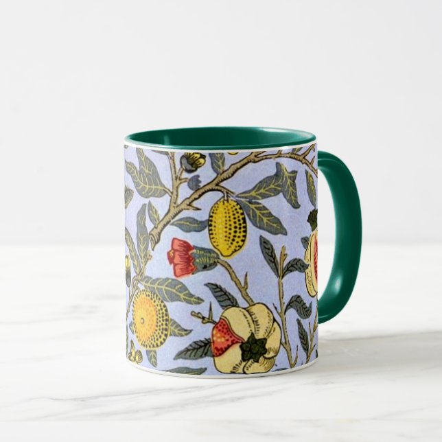 Fruit, a William Morris pattern, Mug (Front Right)