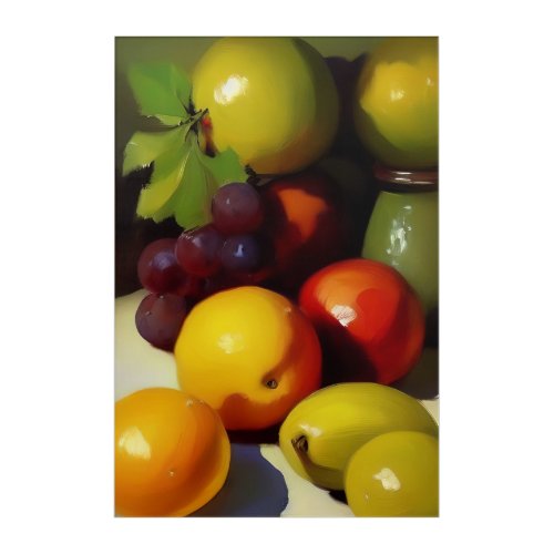 fruit acrylic print