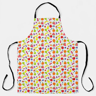 Fruit and Berry Colorful  Apron