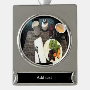 Fruit and Coffee  Ceramic Ornament