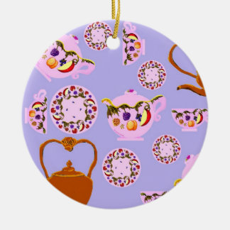 Fruit And Leaves Tea Ornament
