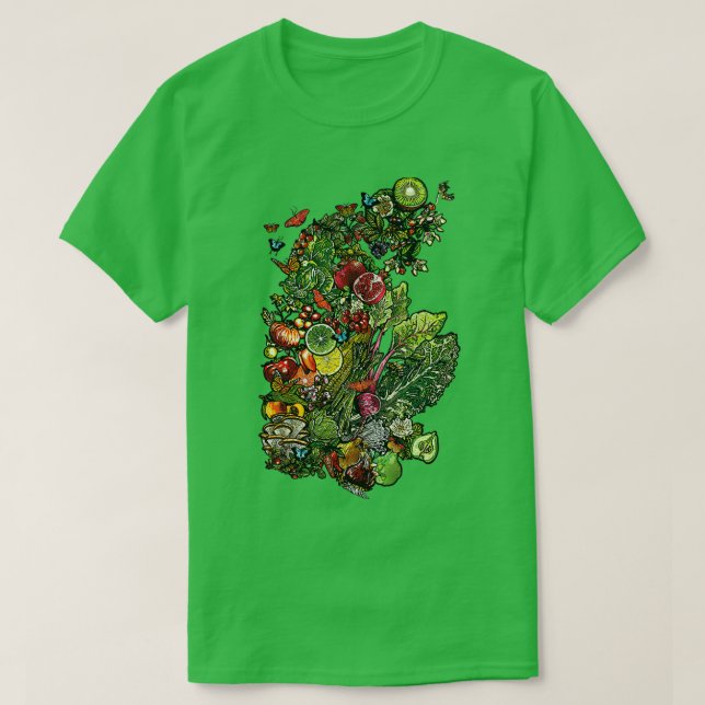 Fruit and Veg T-Shirt (Design Front)