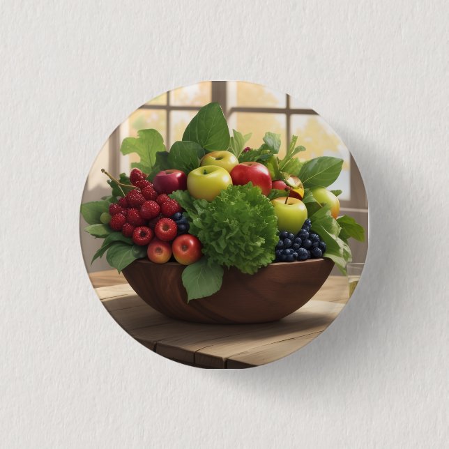 Fruit and Vegetable Button (Front)