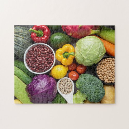 Fruit and Vegetable display Jigsaw Puzzle