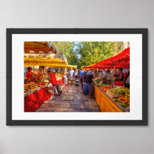 Fruit and vegetable market, Toulon, Provence