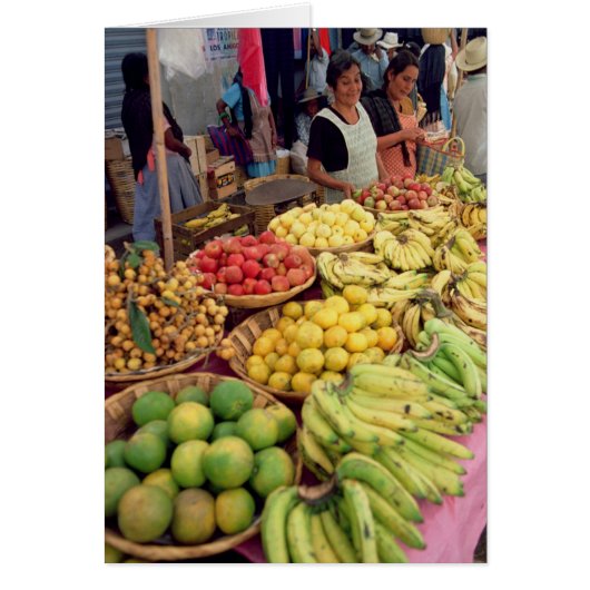 Fruit and vegetable stall cards (Front)