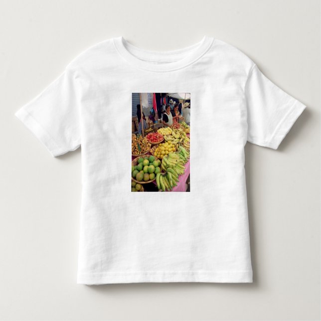 Fruit and vegetable stall toddler t-shirt (Front)