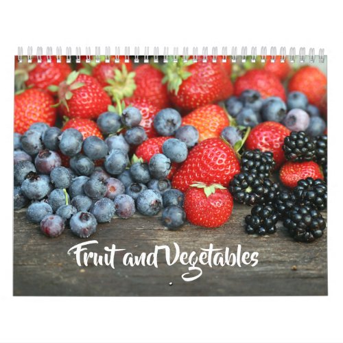 Fruit and Vegetables Calendar