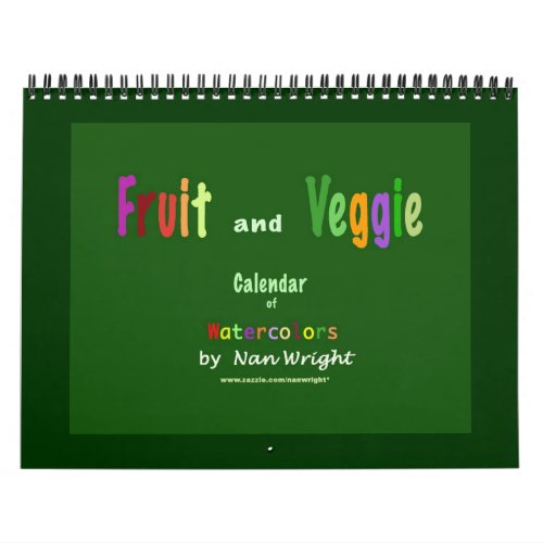 Fruit and Veggie Calendar