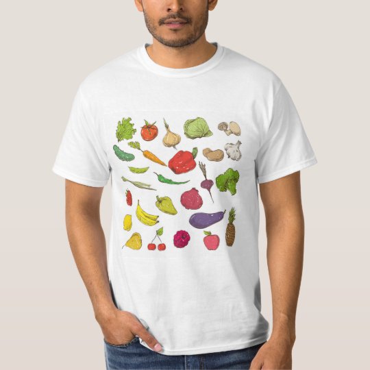 online ceramics veggies t shirt