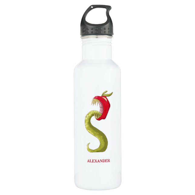 Fruit  Apple Monster Children Stainless Steel Water Bottle (Front)