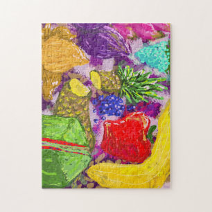Fruit Art Arrangement Jigsaw Puzzle