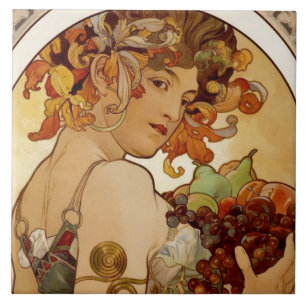 Fruit - Autumn 1897 Tile