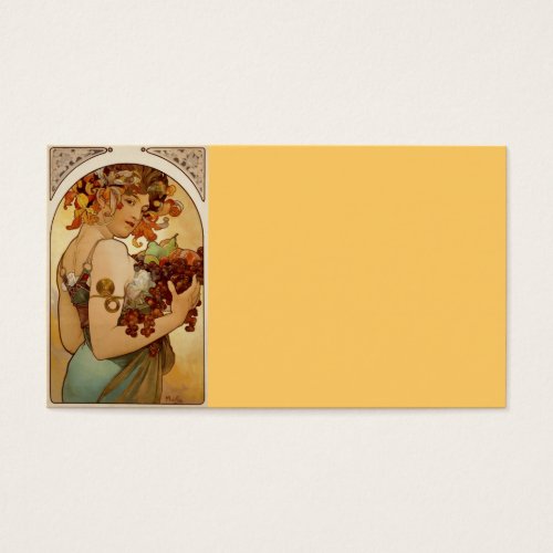 Fruit - Autumn c1897 Business Cards