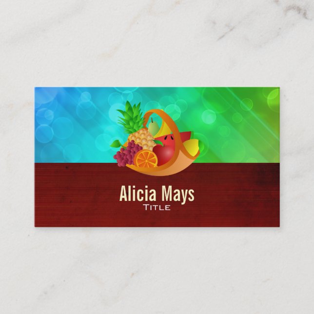 Fruit Basket Business Cards (Front)