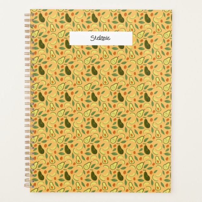 Fruit Basket Collection - Avocado Planner (Front)