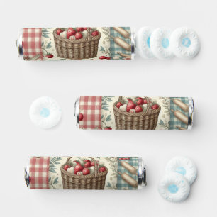 Fruit Basket Gingham Fun Breath Savers® Mints