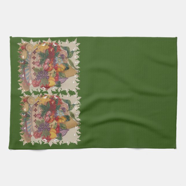 Fruit Basket Kitchen Towel (Horizontal)