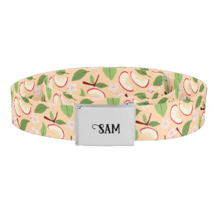 Fruit Basket Pattern Collection - Apples Belt