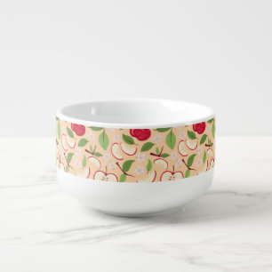 Fruit Basket Pattern Collection - Apples Soup Mug