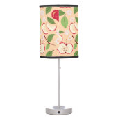 Fruit Basket Pattern Collection - Apples Table Lamp (Back)