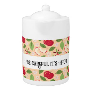 Fruit Basket Pattern Collection - Apples  Teapot