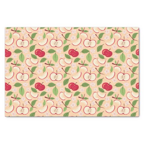 Fruit Basket Pattern Collection _ Apples   Tissue Paper