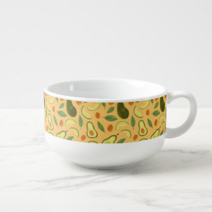 Fruit Basket Pattern Collection - Avocado Soup Mug