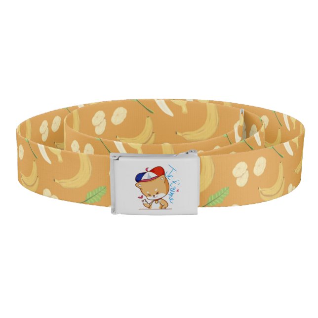 Fruit Basket Pattern Collection - Banana Belt (Coil)