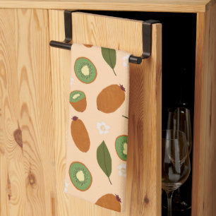 Fruit Basket Pattern Collection - Kiwi Kitchen Towel