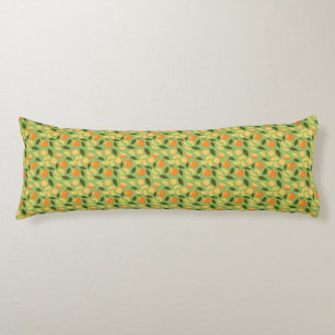 Fruit Basket Pattern Collection - Oranges Body Pillow